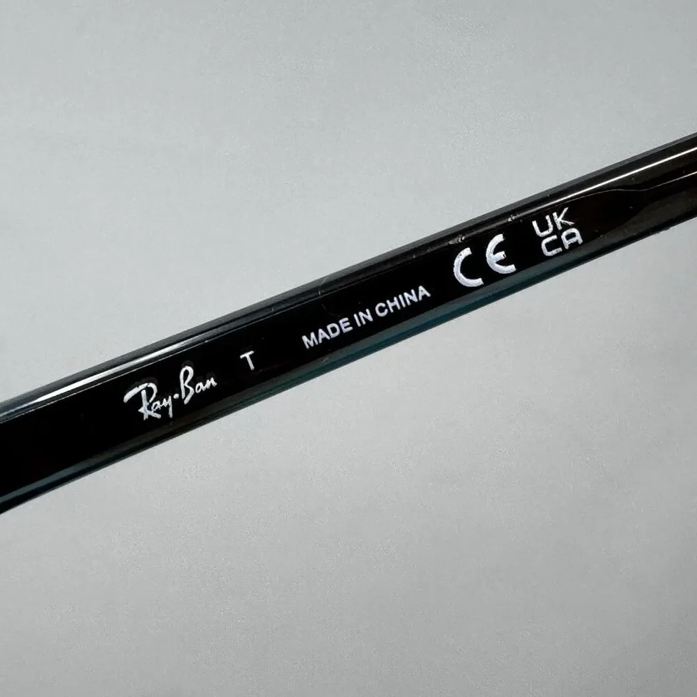 Ray-Ban RX5417 8252 Striped Blue Green Eyeglass Frames 52-19-145